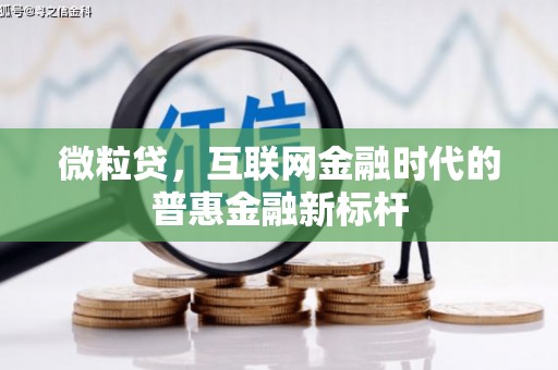门源微粒贷，互联网金融时代的普惠金融新标杆