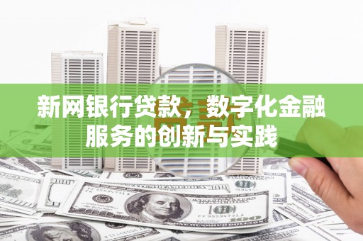 门源新网银行贷款，数字化金融服务的创新与实践