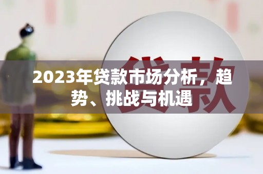 门源2023年贷款市场分析，趋势、挑战与机遇