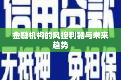 门源金融机构的风控利器与未来趋势