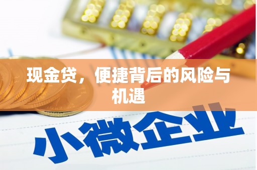 门源现金贷，便捷背后的风险与机遇