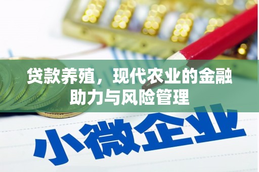 门源贷款养殖，现代农业的金融助力与风险管理