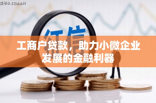 门源工商户贷款，助力小微企业发展的金融利器