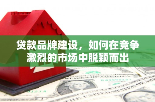 门源贷款品牌建设，如何在竞争激烈的市场中脱颖而出