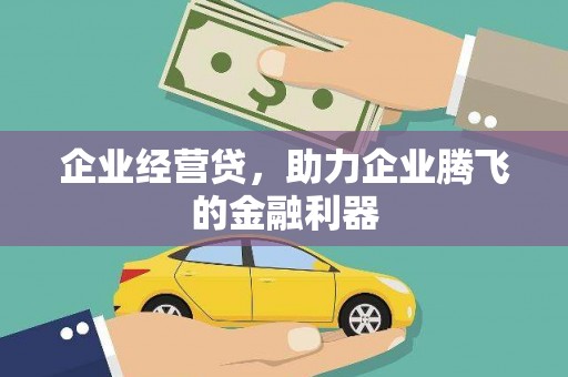 门源企业经营贷，助力企业腾飞的金融利器