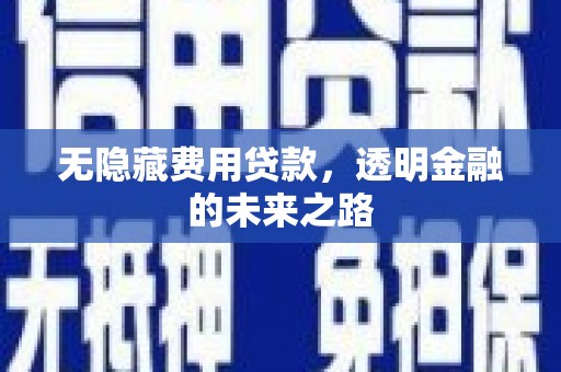 门源无隐藏费用贷款，透明金融的未来之路