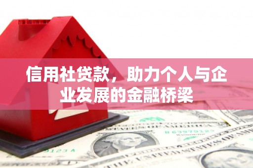 门源信用社贷款，助力个人与企业发展的金融桥梁