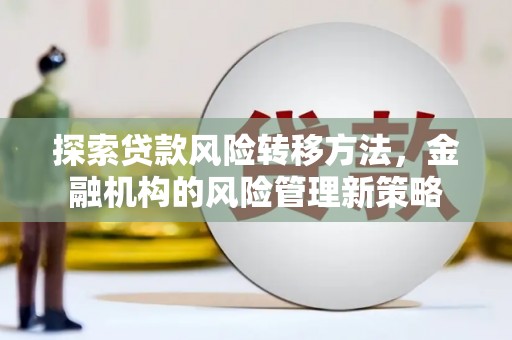 门源探索贷款风险转移方法，金融机构的风险管理新策略