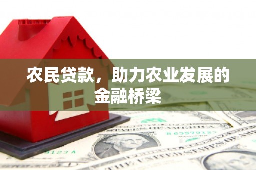 门源农民贷款，助力农业发展的金融桥梁