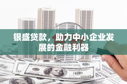 门源银盛贷款，助力中小企业发展的金融利器