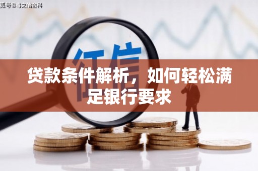 门源贷款条件解析，如何轻松满足银行要求