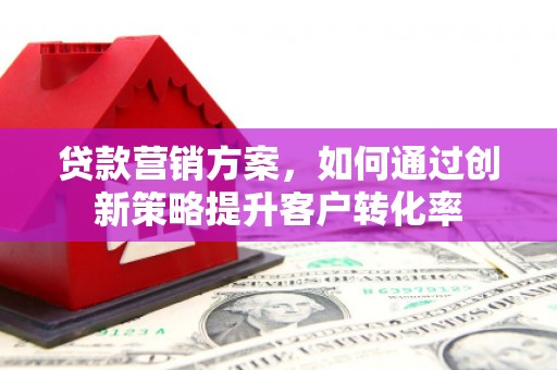门源贷款营销方案，如何通过创新策略提升客户转化率