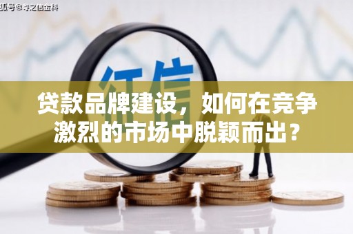 门源贷款品牌建设，如何在竞争激烈的市场中脱颖而出？
