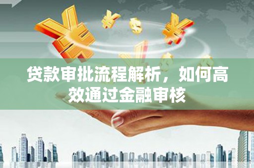 门源贷款审批流程解析，如何高效通过金融审核