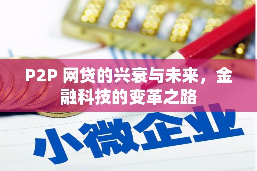 门源P2P 网贷的兴衰与未来，金融科技的变革之路