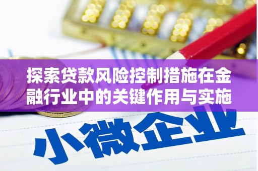 门源探索贷款风险控制措施在金融行业中的关键作用与实施策略