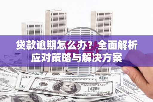 门源贷款逾期怎么办？全面解析应对策略与解决方案