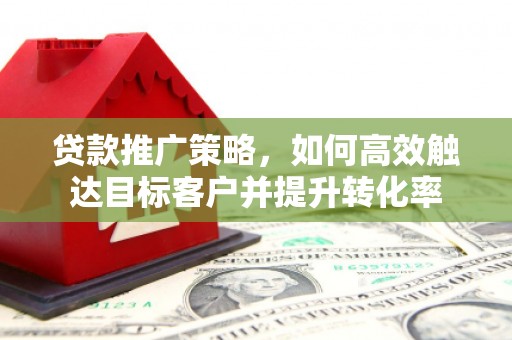 门源贷款推广策略，如何高效触达目标客户并提升转化率
