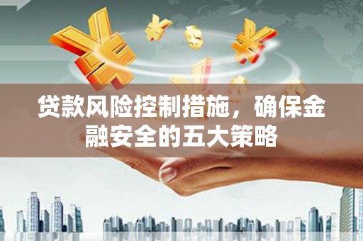 门源贷款风险控制措施，确保金融安全的五大策略