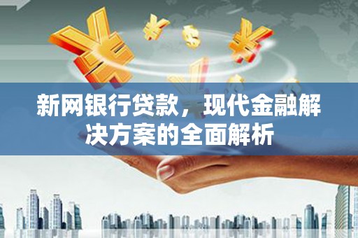 门源新网银行贷款，现代金融解决方案的全面解析
