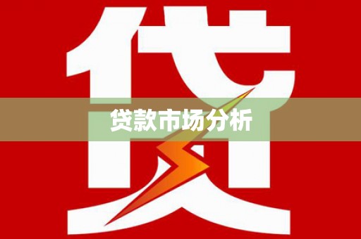 门源贷款市场分析