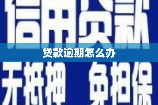 门源贷款逾期怎么办