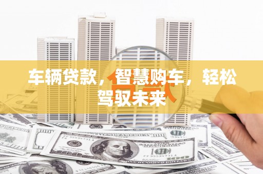 门源车辆贷款，智慧购车，轻松驾驭未来