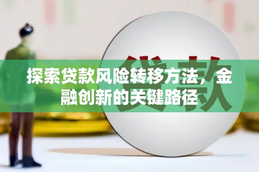 门源探索贷款风险转移方法，金融创新的关键路径