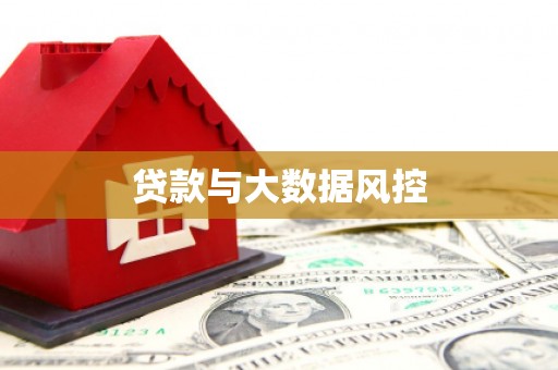 门源贷款与大数据风控