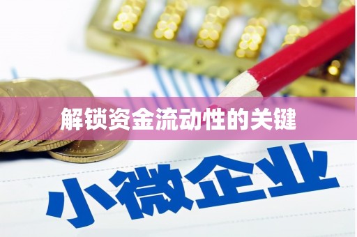门源解锁资金流动性的关键