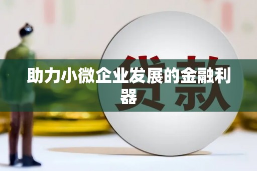 门源助力小微企业发展的金融利器