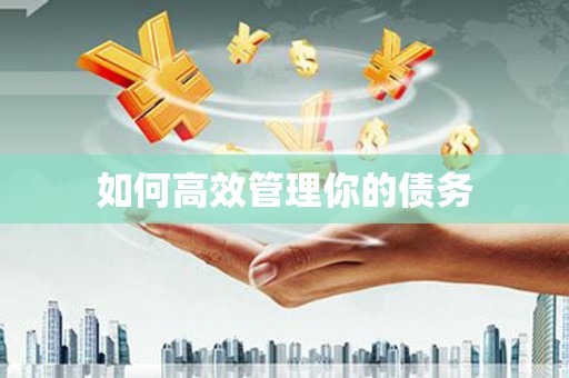 门源如何高效管理你的债务