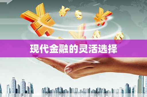 门源现代金融的灵活选择