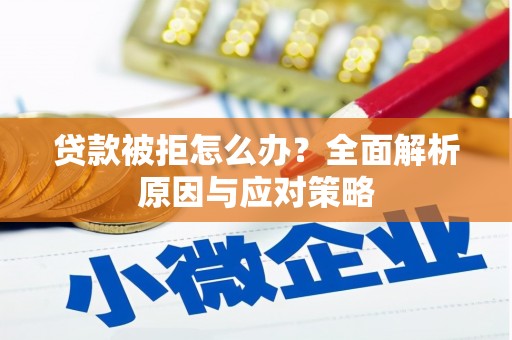 门源贷款被拒怎么办？全面解析原因与应对策略