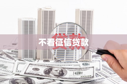 门源不看征信贷款