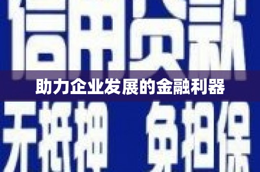门源助力企业发展的金融利器