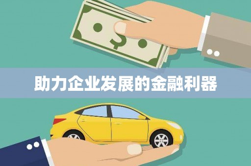 门源助力企业发展的金融利器