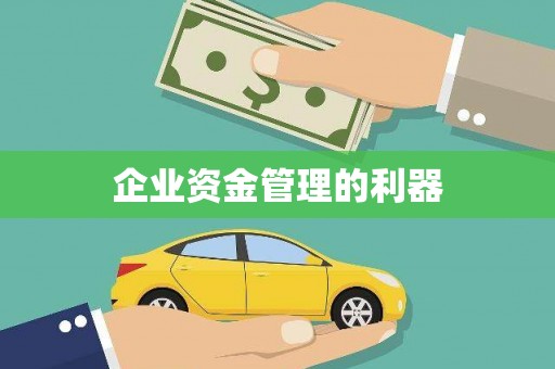 门源企业资金管理的利器
