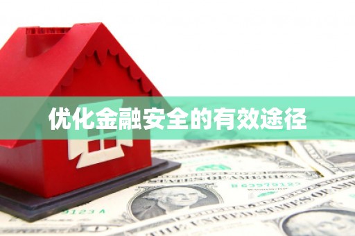 门源优化金融安全的有效途径