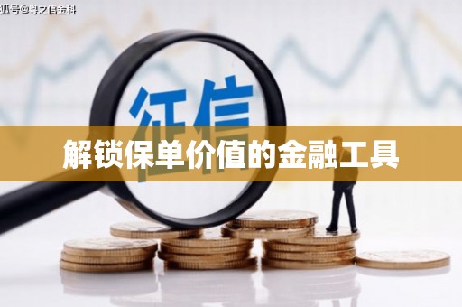 门源解锁保单价值的金融工具
