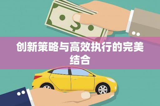 门源创新策略与高效执行的完美结合