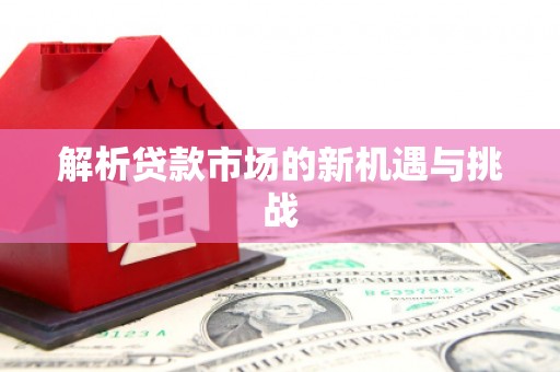 门源解析贷款市场的新机遇与挑战
